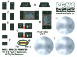 Paragrafix PGX125 - 1/32 Viper Mk 2 Photoetch & Decal Set FOR KIT: Moebius #912 / Revell 04988 -Model Toy Kit Store s l500 8 19101.1628856709 95748.1631884448