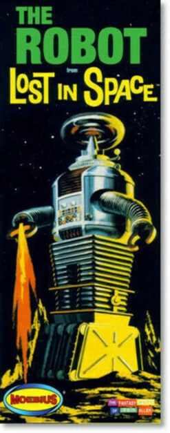 Moebius MMK418 - 1/24 Mini Robot From Lost In Space Model Kit