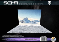 Coastal Kits CKSFBB06 - SciFi Base & Background Set 6