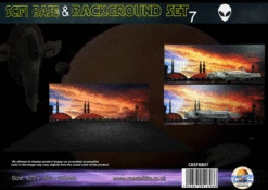 Coastal Kits CKSFBB07 - SciFi Base & Background Set 7