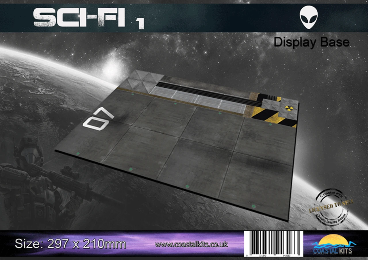 Coastal Kits CKSF100 - Sci-Fi 1 Display Base 1 Coastal Kits CKSF100 - Sci-Fi 1 Display Base