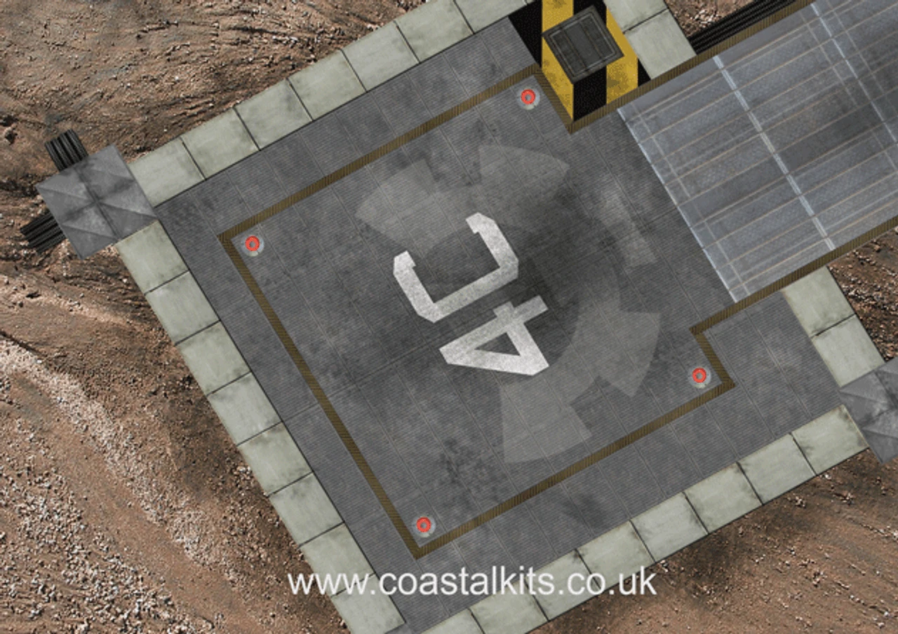 Coastal Kits CKSF102 - Sci-Fi 3 Display Base 2 Coastal Kits CKSF102 - Sci-Fi 3 Display Base - Image 2