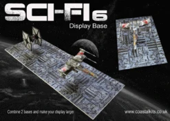 Coastal Kits CKSF105 - Sci-Fi 6 Display Base -Model Toy Kit Store scifi6 montage 3 DxO 07470.1633227878