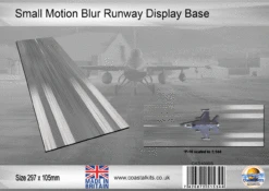 Coastal Kits CKS1000S - 1:144 Small Motion Blur Runway Display Base