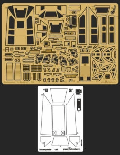 Green Strawberry 05018-1/48 Snowspeeder Photoetch Set