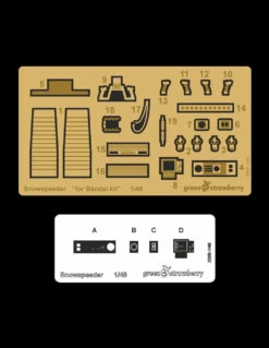 Green Strawberry 2005-1/48 - Snowspeeder (Bandai 1/72) - JUNIOR/BASIC