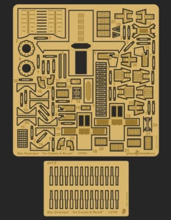 Green Strawberry 03517-1_2700 Star Destroyer Photoetch Set