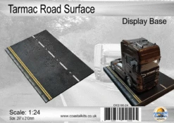 Coastal Kits CKS190-24 - 1:24 Tarmac Road Display Base