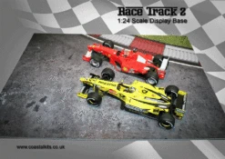 Coastal Kits CKS054-24 - 1:24 Scale Race Track 2 Display Base -Model Toy Kit Store track 2 example 3 DxO 61204.1632742273