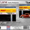 Coastal Kits CKS060BG-24 - 1:24 Scale Pit Lane Display Background