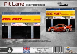 Coastal Kits CKS060BG-24 - 1:24 Scale Pit Lane Display Background