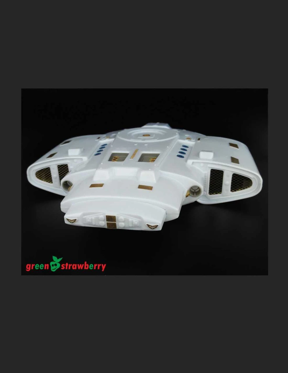 Green Strawberry 08019-1/420 U.S.S. Defiant NX / NCC-74205 - Engines And Exterior Photoetch & Resin Set 2 Green Strawberry 08019-1/420 U.S.S. Defiant NX / NCC-74205 - Engines And Exterior Photoetch & Resin Set - Image 2