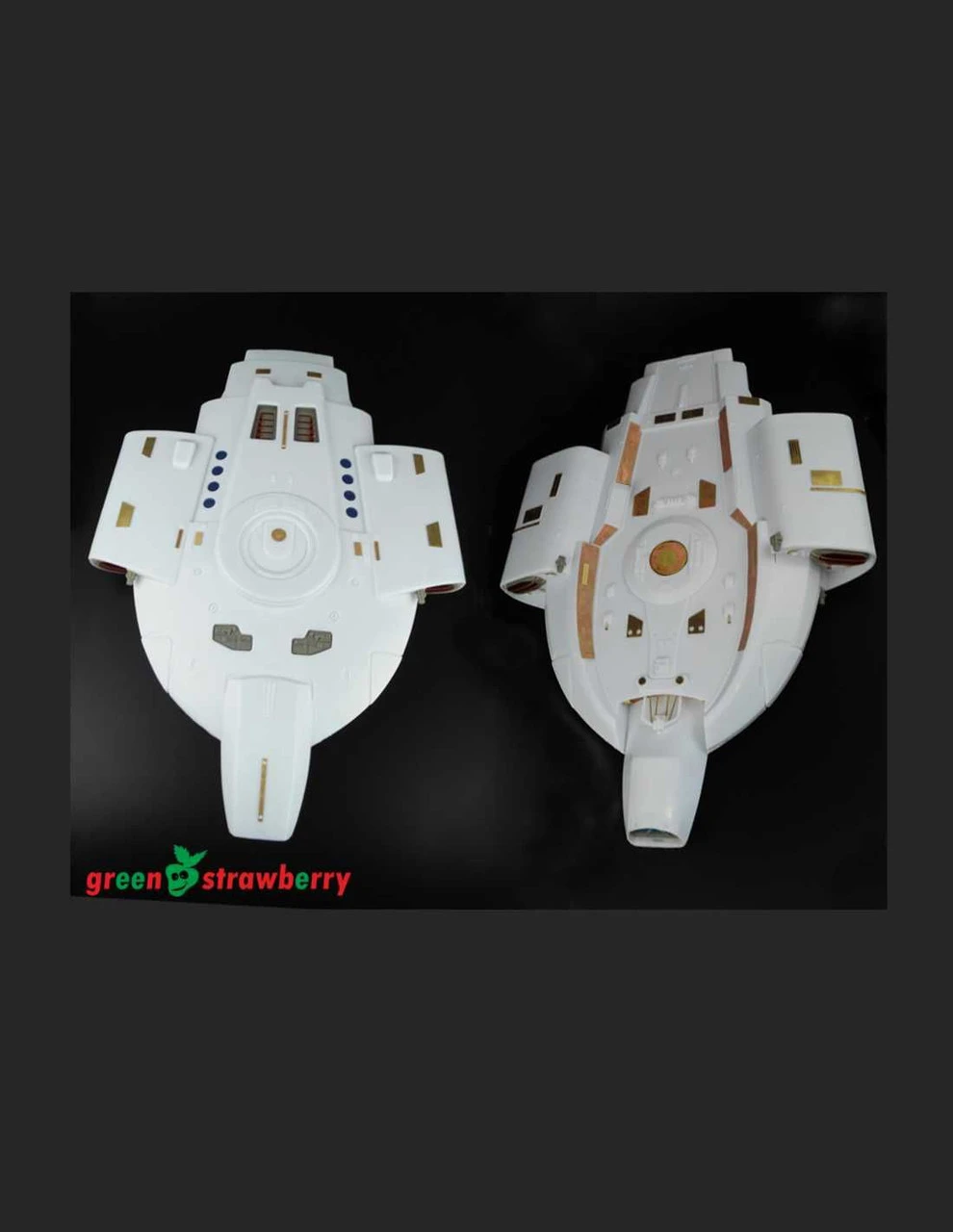 Green Strawberry 08019-1/420 U.S.S. Defiant NX / NCC-74205 - Engines And Exterior Photoetch & Resin Set 8 Green Strawberry 08019-1/420 U.S.S. Defiant NX / NCC-74205 - Engines And Exterior Photoetch & Resin Set - Image 8