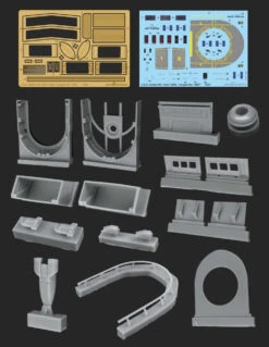 Green Strawberry 07919 - 1/420 U.S.S. Defiant NX / NCC-74205 - Hangars Resin & Photoetch Set