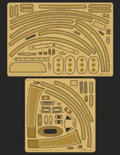Green Strawberry 03717-1_1400 U.S.S. Enterprise NCC-1701-D Photoetch Set