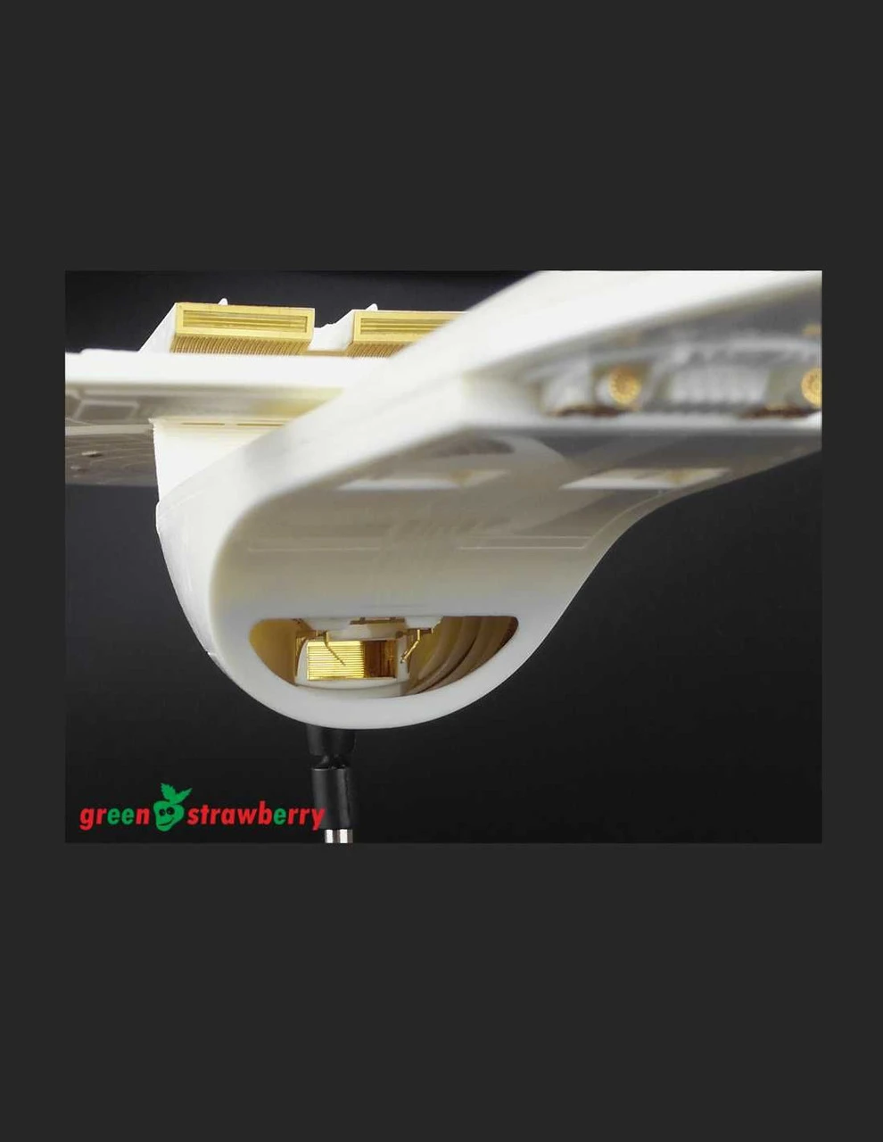 Green Strawberry 07619 - 1/1000 U.S.S. Excelsior NX/NCC-2000 Photoetch Set 2 Green Strawberry 07619 - 1/1000 U.S.S. Excelsior NX/NCC-2000 Photoetch Set - Image 2