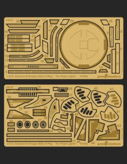Green Strawberry 08219-1/1000 U.S.S. Grissom & Klingon Bird Of Prey Photoetch Set