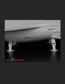 Green Strawberry 13221-1/670 - U.S.S. Voyager NCC-74656 – Landing Gear Resin & Photoetch Set -Model Toy Kit Store uss voyager ncc 74656 landing gear 2 15434.1638385166
