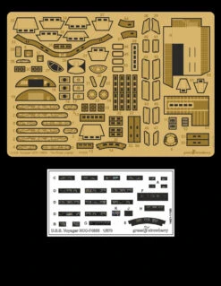 Green Strawberry 14421-1/1000 - U.S.S. Voyager NCC-74656 Photoetch Set