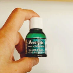 Dirty Down Water Soluble Paint - Verdigris Effect 25ml Pot