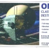 Warp Models WARP-Omega - Babylon 5 Omega Earthforce Destroyer (3 Name Decals) Resin Kit
