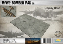 Coastal Kits CKS372-72 - 1:72 WW2 Bomber Pad 02 Display Base