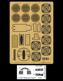 Green Strawberry 2004-1/144 - YT-1300 "Millennium Falcon" (Bandai - 1/144) - JUNIOR/BASIC