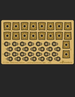 Green Strawberry 06618-1/72 YT-1300 "Millennium Falcon" - Landing And Position Lights Photoetch Set